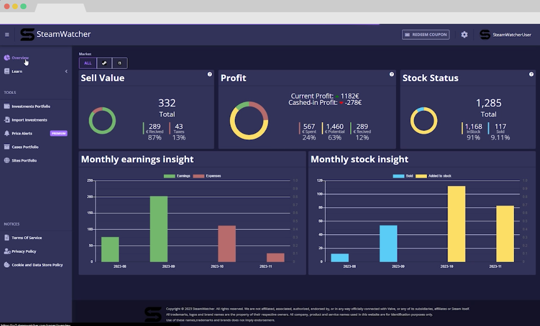 Interface HUD